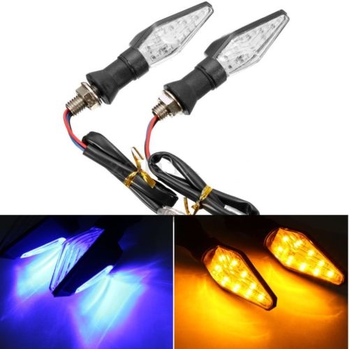 Universal Motorcycle Motorbike Bike Dual LED Turn Signal Indicat